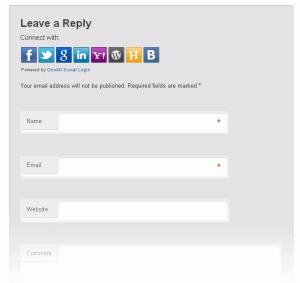 Wordpress Social Login